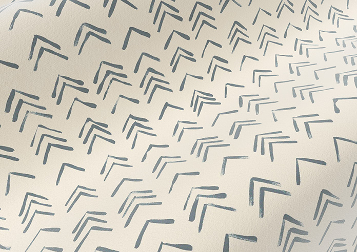 Rolling Hills Velvet, Cashmere - Twist&Fit Roman Blind - Image 4